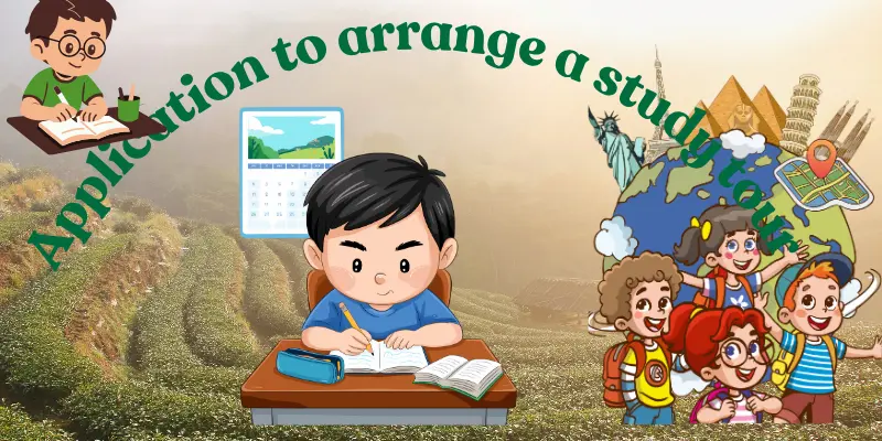 Application to arrange a study tour. 1 Add a heading
