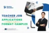 Job application letters for teacher. Samples & Format - Post Thumbnail