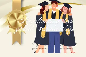 Application for a grant scholarship.
