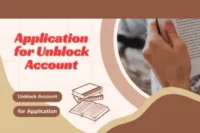 Application to the Bank Manager for Unblock Account