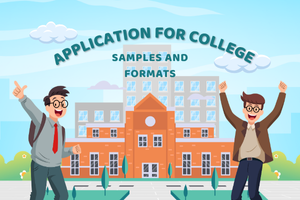 Leave Application for college, Samples & Formats