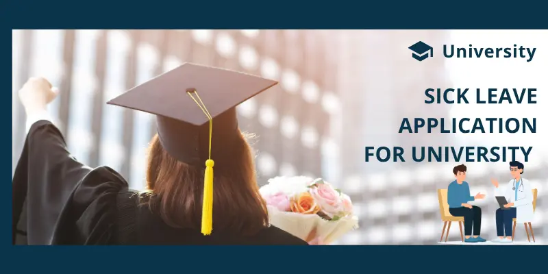 sick leave application for university