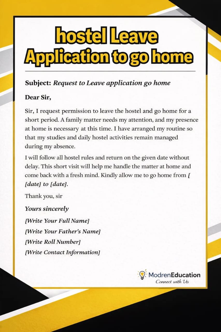  a graph image for hostel leave application to go home