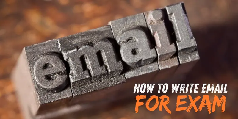 How to Write Email for Exam 1 how to write email