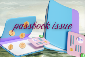 Application for a passbook issue.