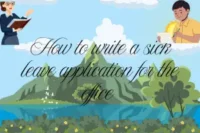 How to Write a Sick Leave Application for the Office