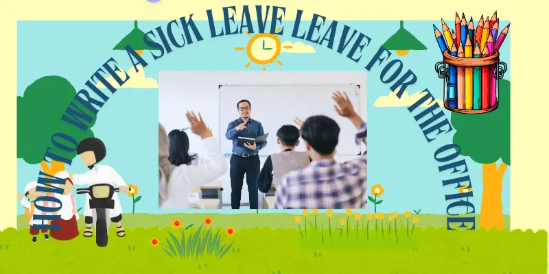 How to Write a Sick Leave Application for the Office 1 How to write a sick leave application for the office